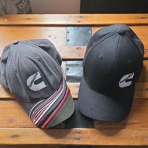 Carhartt Men's Black and Gray Caps